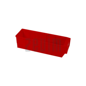 Caisse d'entrepôt 300x91x81 couleur rouge